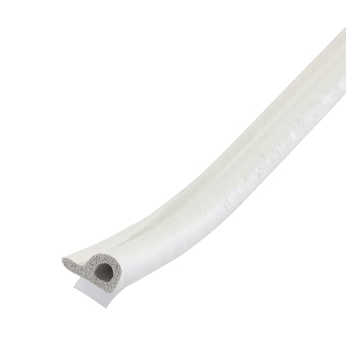 M-D Building Products 02576 7/32 in. x 3/8 in. x 17 ft. White Premium Rubber Window Seal for Small Gaps - Image 1