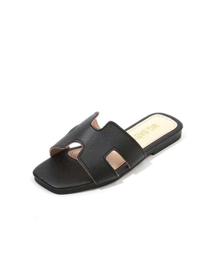 Girls Roman Sandals Summer New Children's Shoes Princess Shoes Korean Style Soft Soled Beach Shoes Slippers Fashionable - Image 5