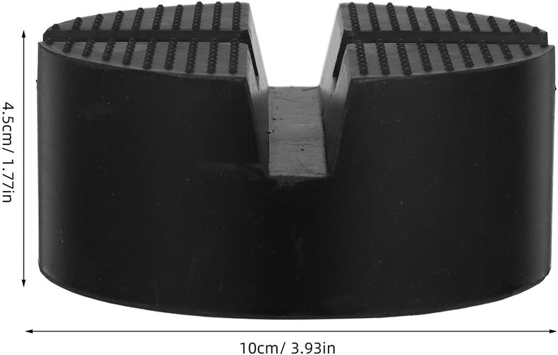 Rubber Jack Pad Anti-Slip Support Block 100mm Universal Floor Jack Rubber Cushion Vehicle Lift Pad for Car and Rv Jacking - Image 2