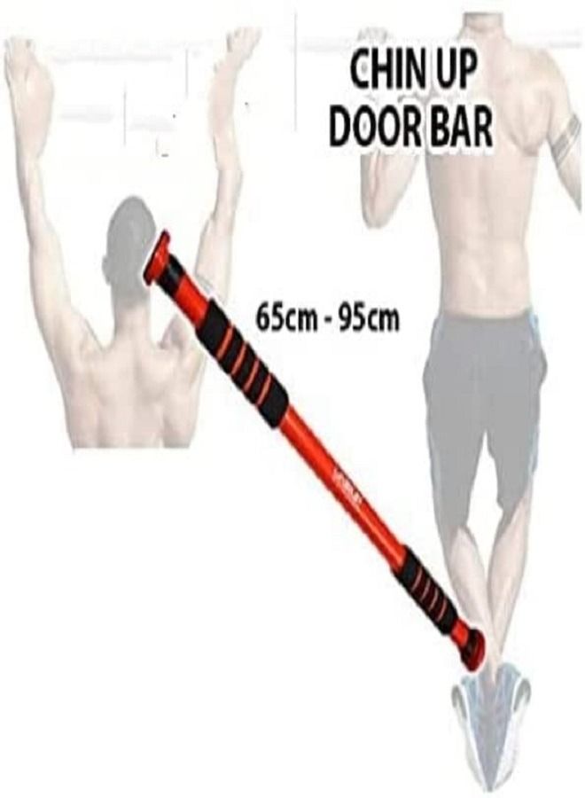 ULTIMAX Adjustable Doorway Pull Up Bar Fitness Door Way Chin Up Bar Horizontal Bar Home Gym - Image 2