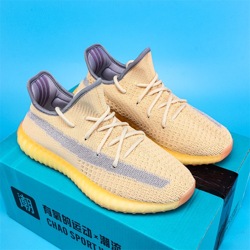 Coconut Shoes 350 Genuine Earth Brown Men'S Shoes Putian Summer Breathable Baby'S Breath Sports Casual Shoes Style - Image 2
