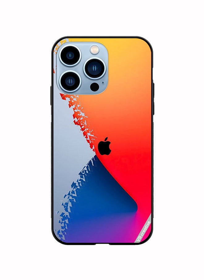 VR CREATIVE - Protective Case Cover For Apple iPhone 14 Pro Max Apple Designs Design Multicolour - Image 1