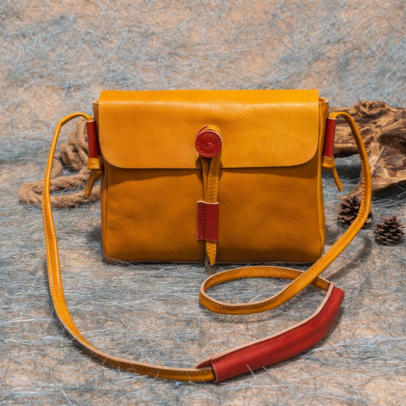 Live Broadcast Explosions Original Casual Simple Top Layer Cowhide Large Capacity Genuine Leather Fashion All-Match Women'S Shoulder Bag - Image 3