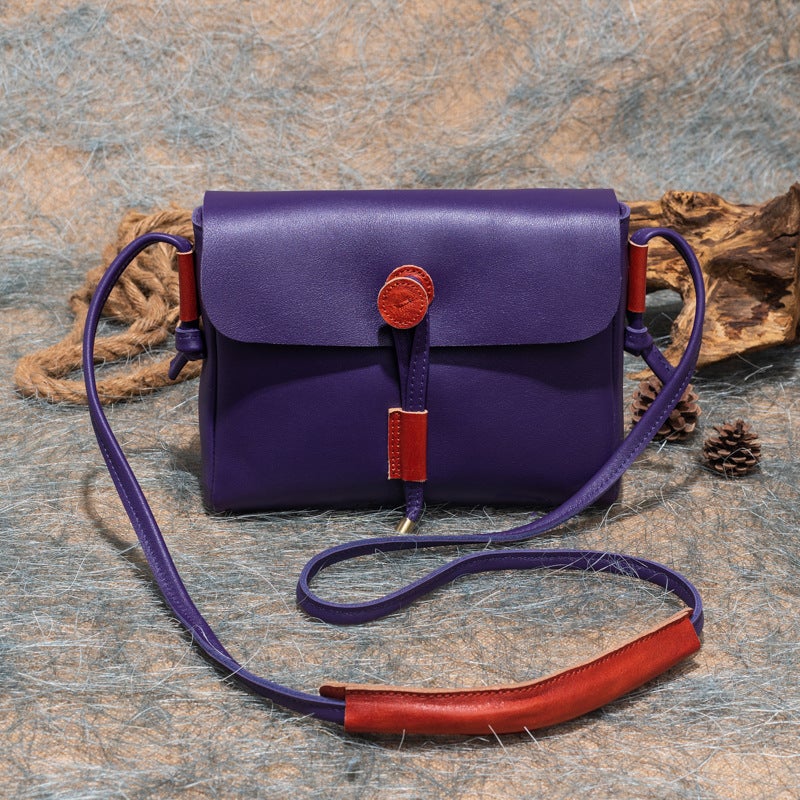 Live Broadcast Explosions Original Casual Simple Top Layer Cowhide Large Capacity Genuine Leather Fashion All-Match Women'S Shoulder Bag - Image 1