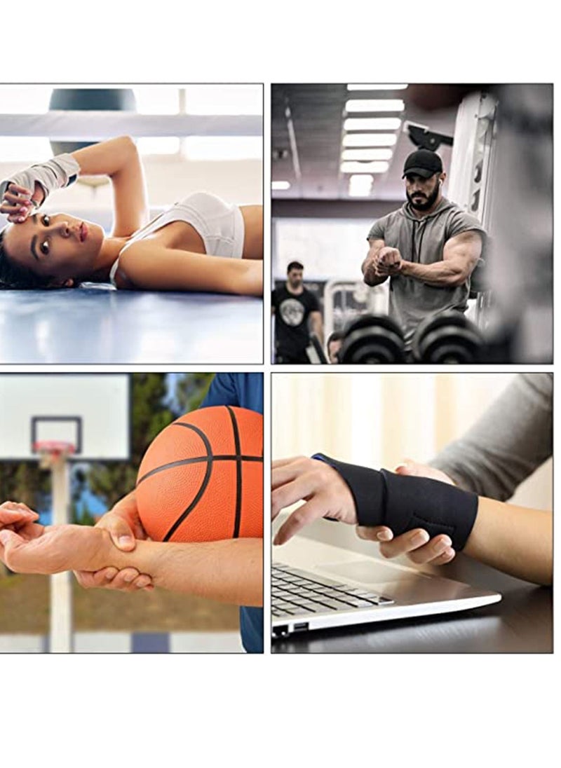 SYOSI - Zipper Sports Wristband, Exercise Gym Zipper Sweatband Wristband Wrist Wallet Pouch Sports Wristband with Pocket for Outdoor Walking HikingSports Running Travel 4Pcs Black - Image 1