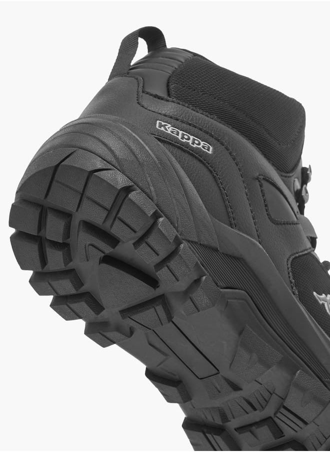 Kappa Mens Logo Detail Boots with Lace-Up Closure  - Image 4