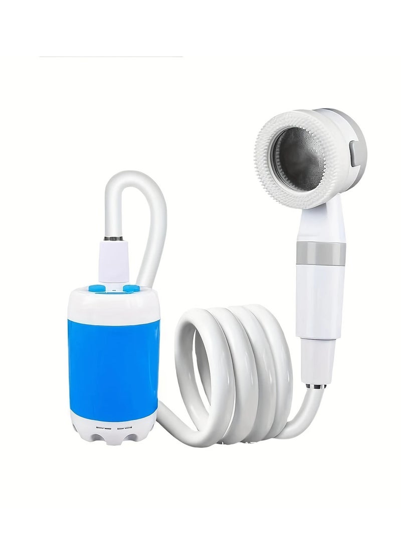 M MIAOYAN Portable Rechargeable Shower Kit | Wireless Camping Shower Pump for Bathing, Hiking, Car Wash & Pet Cleaning  - Image 1