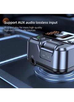 EzzySo Car Bluetooth Adapter - Car Fast Charger - MP3 Music Player - Wireless Radio Adapter- FM Transmitter - Car Kit - Car Accessories  - Image 5