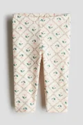 H&M ivory/pink/green