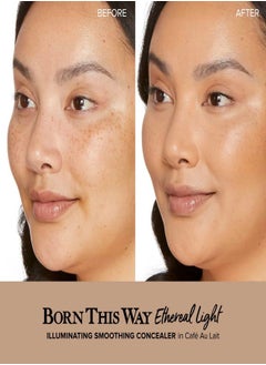 Too FacedCosmetics Too Faced Born This Way Ethereal Light Illuminating Smoothing Concealer Café Au Lait - Medium With Rosy Undertones 5ml  - Image 3