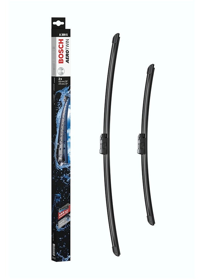 BOSCH - A309S OE Specialty AeroTwin Car Wipers Set 26-19 Inches - Image 1