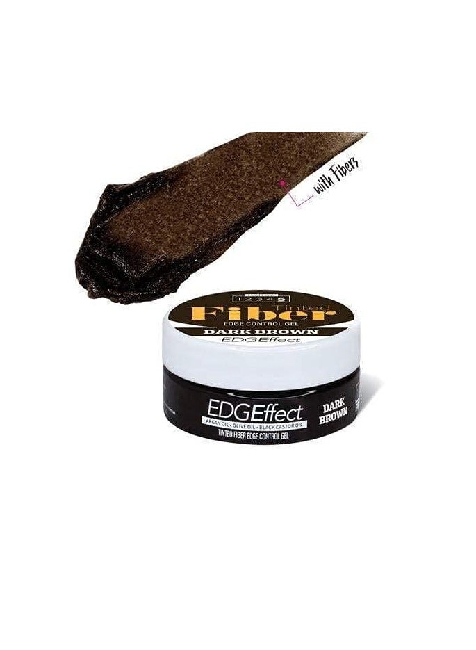 Magic Collection MAGIC | EDGEffect Tinted Fiber Edge Control Gel 1 oz (Dark Brown) - Image 2