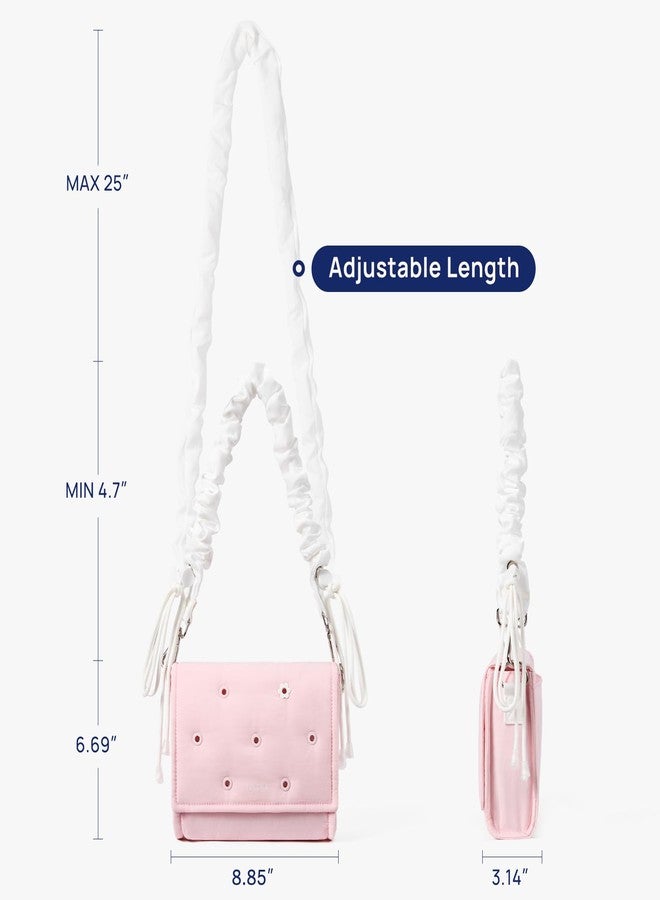 Telena DIY Customizable Shoulder Bag Snaphole Crossbody Bags for Women, Cherry Joy - Image 5