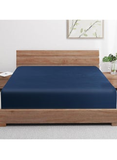 Donetella 360°Elasticated Fitted Sheet Set 1-Piece King Blue  - Image 1
