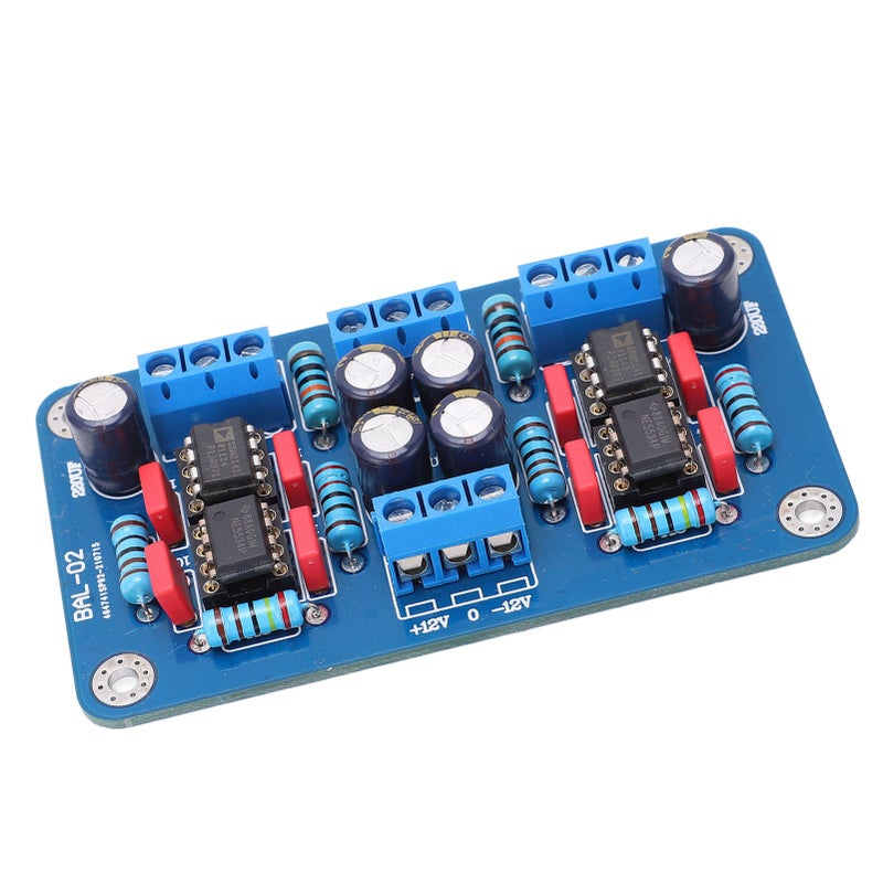 Balanced to Unbalanced Preamplifier Board Single Ended Signal Output Preamplifier Board for Amplifier Retrofit - Image 3