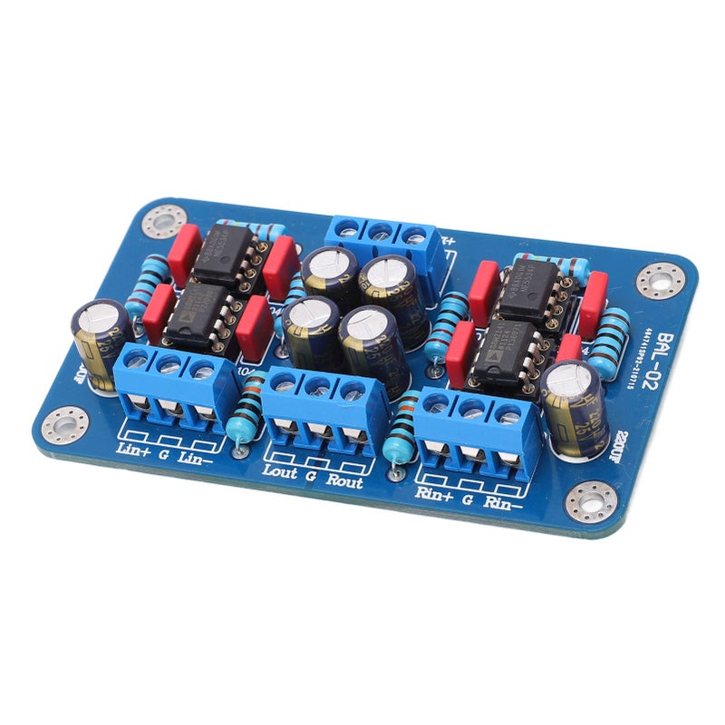 Balanced to Unbalanced Preamplifier Board Single Ended Signal Output Preamplifier Board for Amplifier Retrofit - Image 2