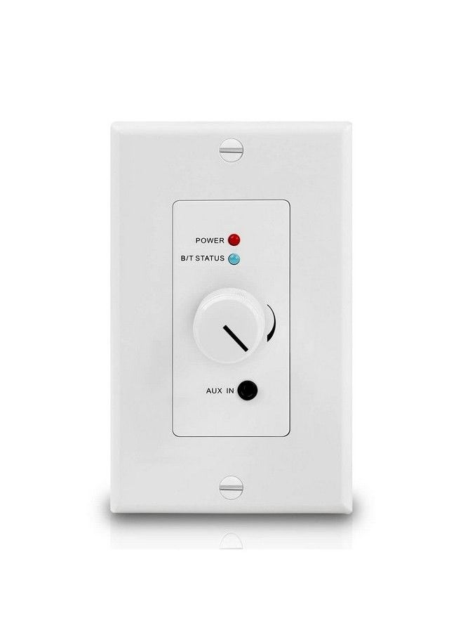 TNP Products - Tnp Wireless Bluetooth Audio Receiver Wall Plate Mount Bt 5.0 Aptx Music Streaming Adapter 4 Speakers 120W Stereo Amplifier Audio Volume Control 3.5Mm Aux Input For Sound Speaker Systems Integration - Image 1