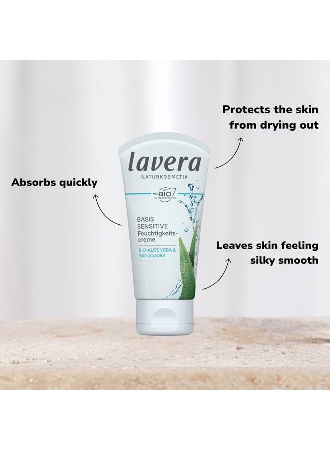 lavera Basis Moist Day Cream, 50 Ml - Image 3
