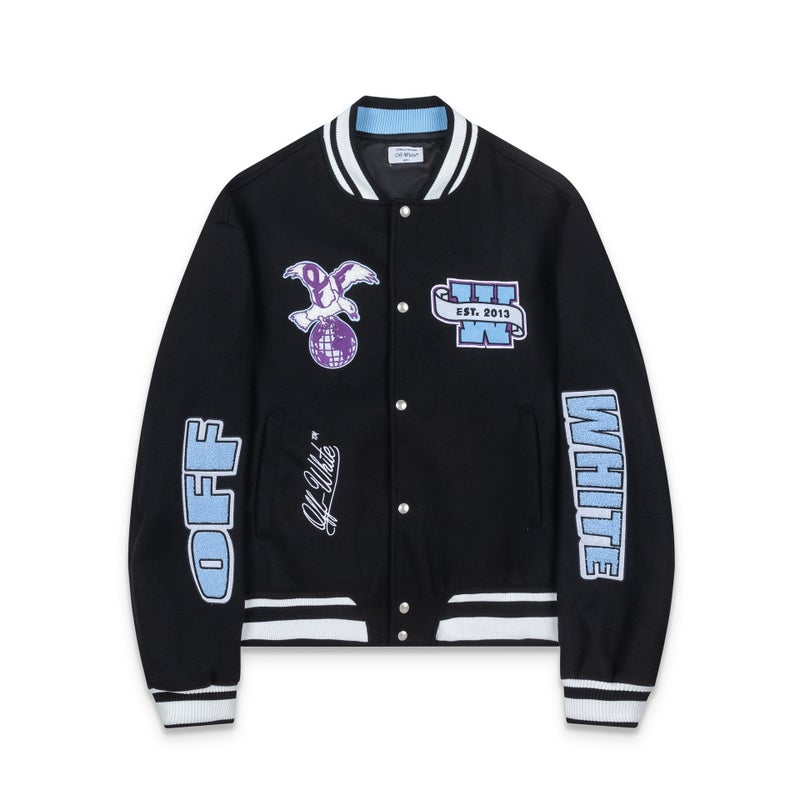 2025 New Ow Cartoon Lion King Pattern Embroidered Woolen Jacket For Men And Women Same Style One Piece - Image 5