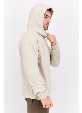 adidas Originals Men Sportswear Fit Long Sleeves Outdoor Sweatshirt, Beige  - Image 2