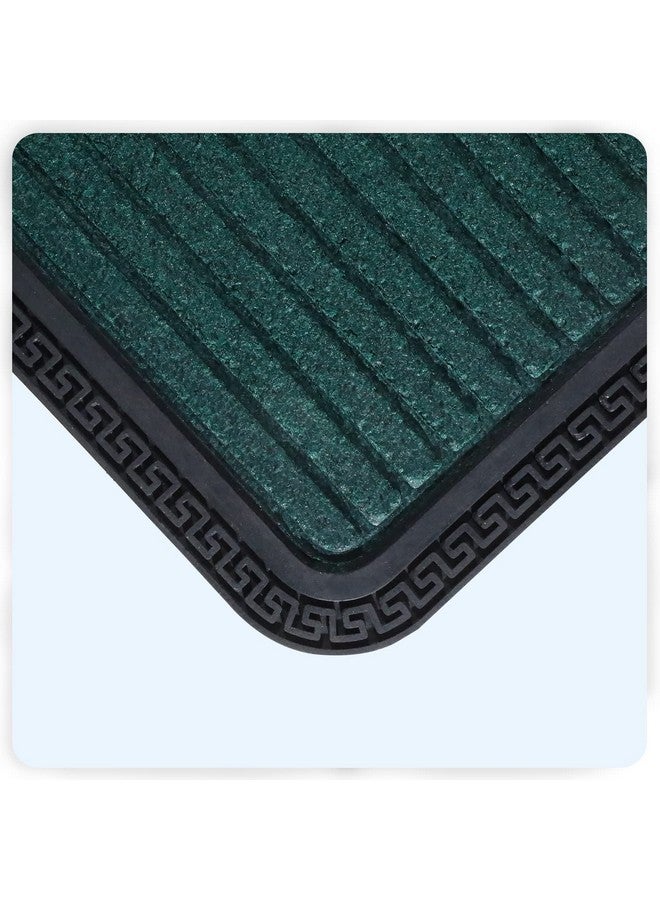 HOKIPO 40X60cm Polypropylene Outdoor mat for Entrance, Welcome mat, Green (IN521) - Image 2