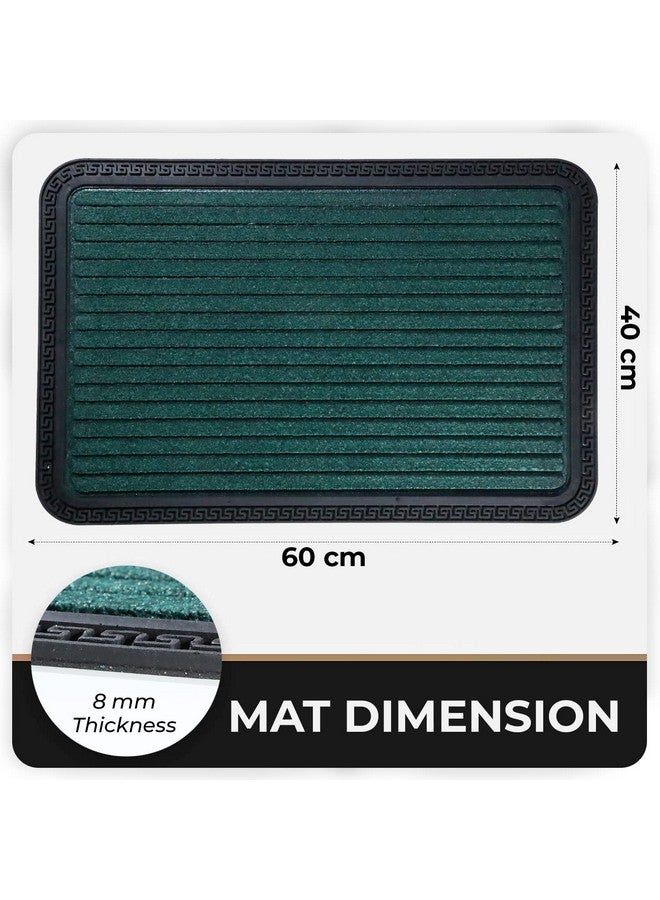 HOKIPO 40X60cm Polypropylene Outdoor mat for Entrance, Welcome mat, Green (IN521) - Image 5
