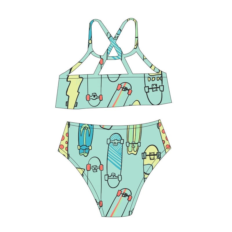 Bluejw Children Swimwear Spandex/Nylon Print Quick Dry UPF 30 Beachwear - Image 2