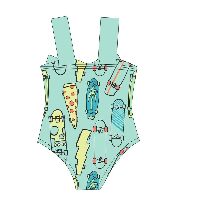 Bluejw Children Swimwear Spandex/Nylon Print Quick Dry UPF 30 Beachwear - Image 5