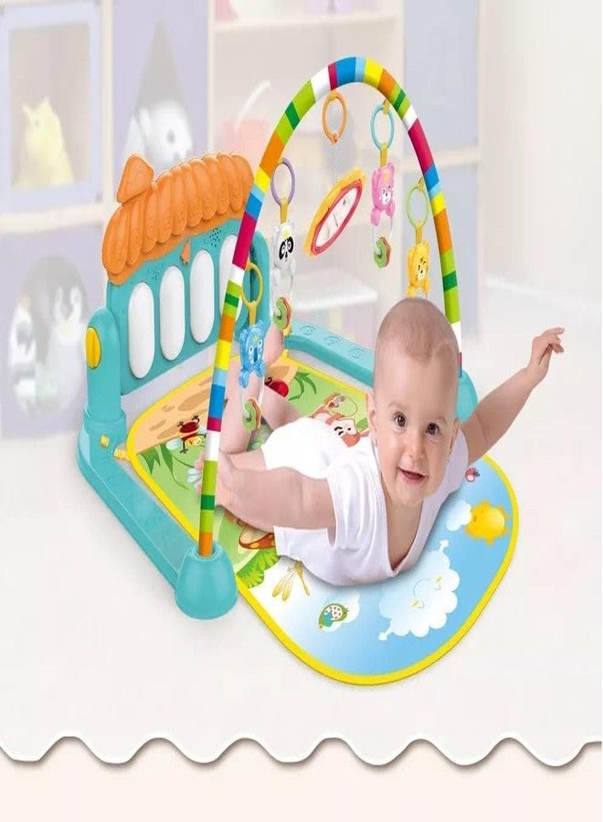 AASMUDRAT Kick and Play Multi-Function ABS High Grade Plastic Piano Baby Gym and Fitness Rack Products Musical Keyboard Mat Piano Mat - Image 2