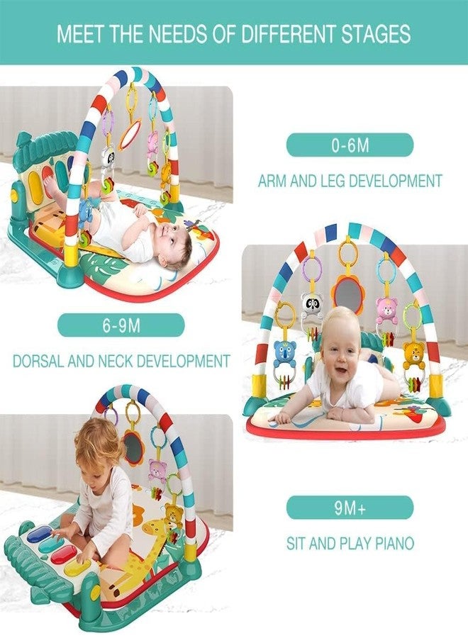 AASMUDRAT Kick and Play Multi-Function ABS High Grade Plastic Piano Baby Gym and Fitness Rack Products Musical Keyboard Mat Piano Mat - Image 3