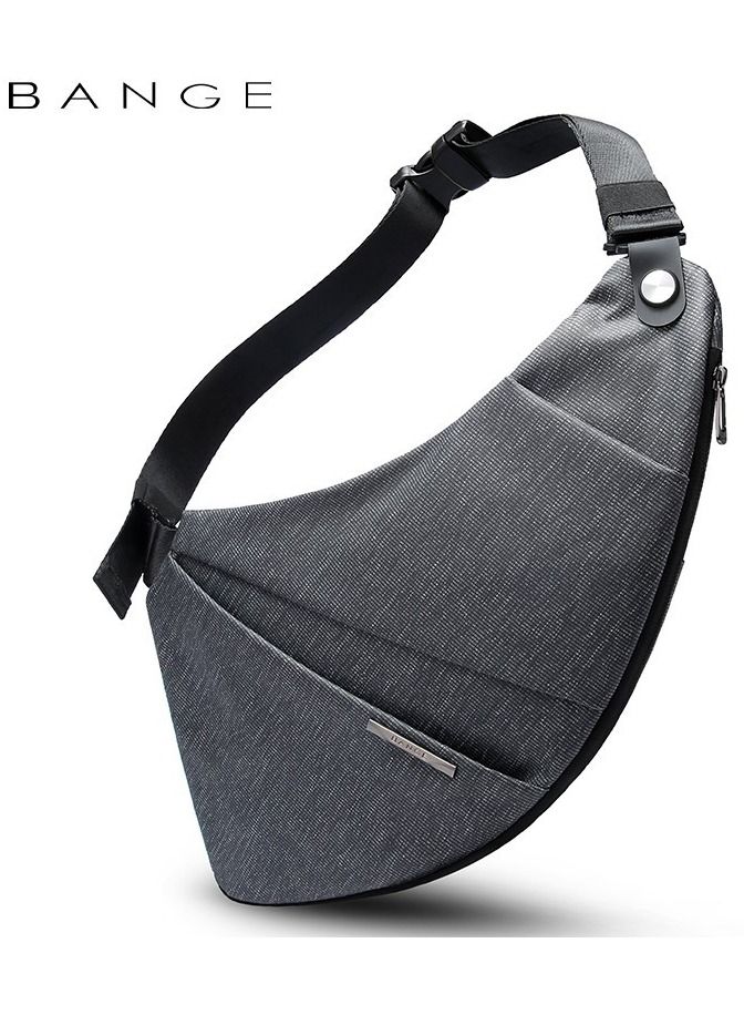 BANGE Bange Sling Shoulder Chest Men Bag Lightweight Slim Expandable Design Unisex  - Image 1
