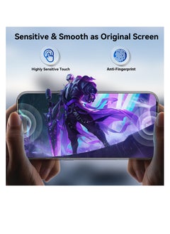 DIGI CORE iPhone Full Coverage Set iPhone 14 Pro Max Screen Protector 3 Pack 6.7 Inch 2.5D Curved Edges With iPhone Camera Lens And Anti-Scratch iPhone Back PVC Clear Sheet (iPhone 14 Pro Max,Gold)  - Image 5
