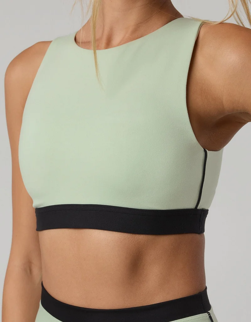 Aerie  OFFLINE By Aerie The Hugger High Neck Sports Bra for Women | Best Price UAE