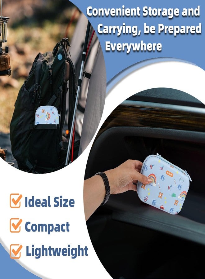 RAINLOS Small-First-Aid-Kit-for-Home-Car-Travel-Camping-Hiking-Kids, Mini Cute Portable Medical Emergency Kits Fits into a Purse, Diaper Bag & Backpack, Travel Must Have - Image 4