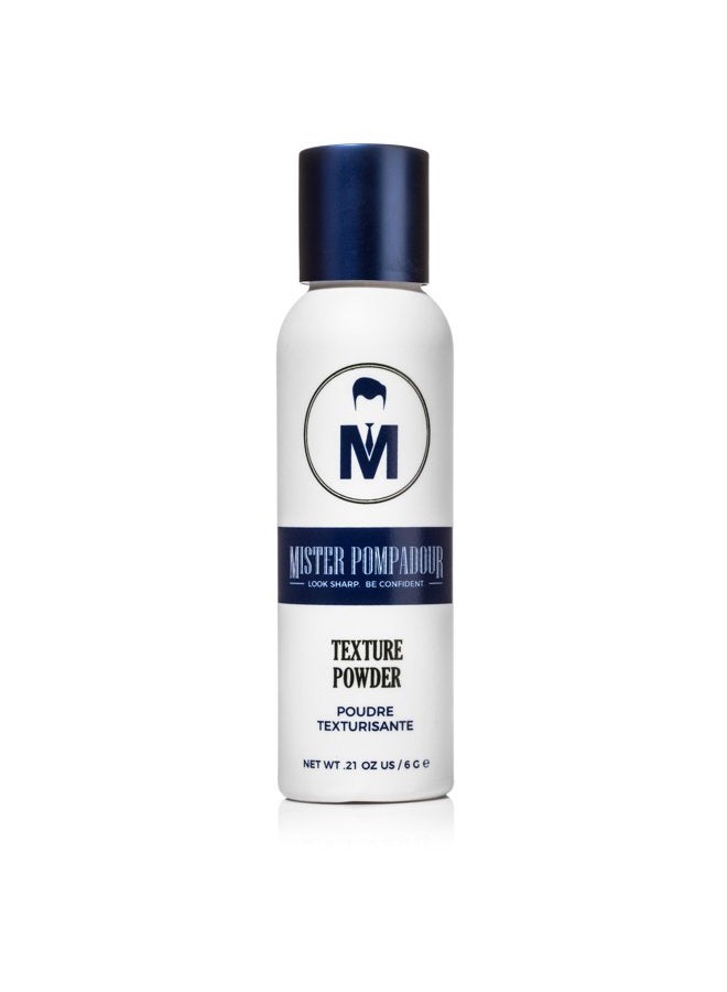 Mister Pompadour Texture Powder | Dry Volumizing Powder for Men and Women | Instant Volume for Fine, Straight, Thin or Thinning Hair | Natural Ingredients | Invisible and Scent Free Hold - Image 1