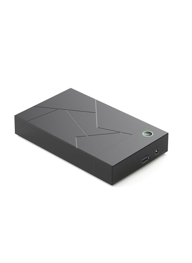 Generic Mobile Hard Disk Box 3.5 Inch External USB3.0 Laptop Type-C Solid-state Hard Disk Box-Color:3.5inch Plastic Hard Drive Box Usb3.1 Interface  - Image 3