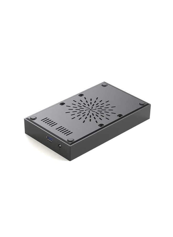 Generic Mobile Hard Disk Box 3.5 Inch External USB3.0 Laptop Type-C Solid-state Hard Disk Box-Color:3.5inch Plastic Hard Drive Box Usb3.1 Interface  - Image 4