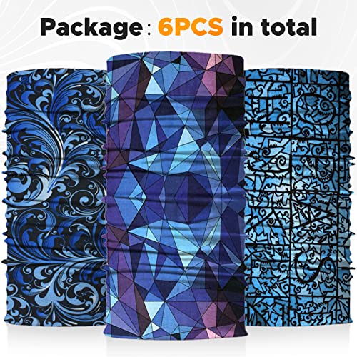 JOEYOUNG Headwear, Bandana, Neck Gaiter Head Wrap Headband Balaclava Magic Scarf - Image 4