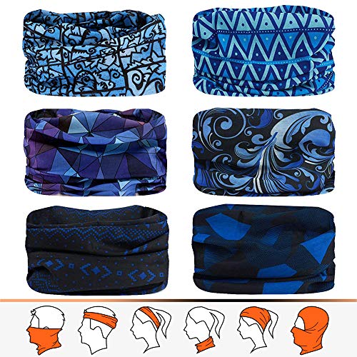 JOEYOUNG Headwear, Bandana, Neck Gaiter Head Wrap Headband Balaclava Magic Scarf - Image 1