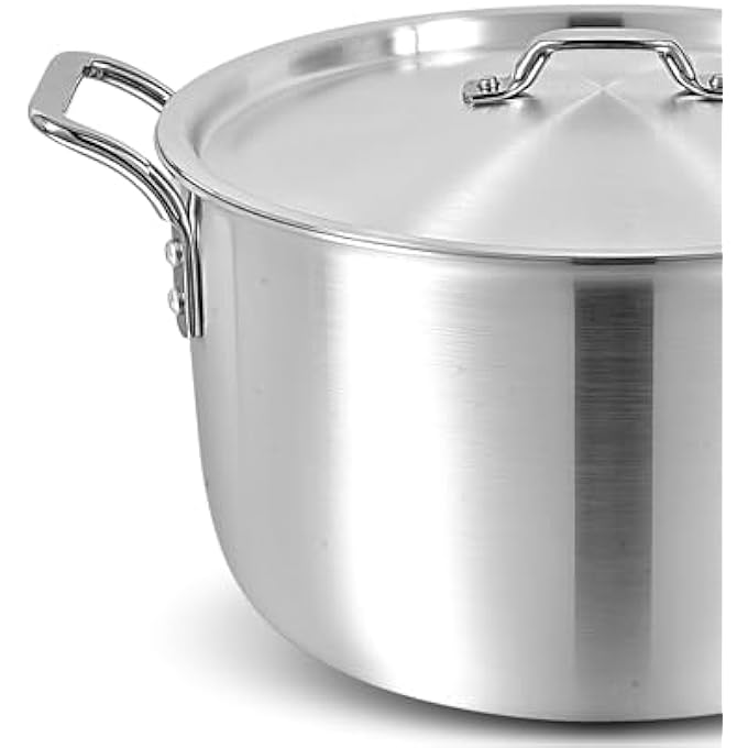 BLACKSTONE Aluminium Cooking Pot With Handle And Aluminium Lid 26Cm  65L - Image 2