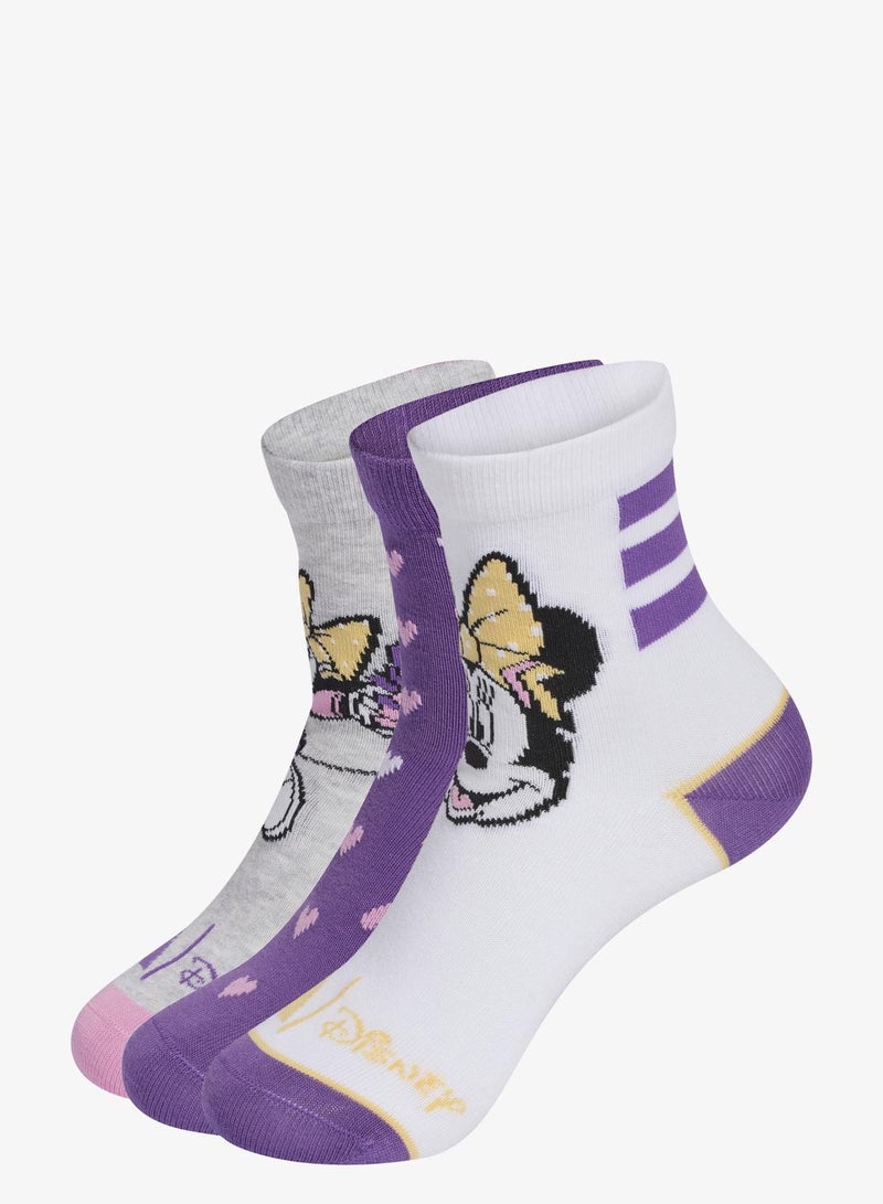 ADIDAS DISNEY MINNIE MOUSE SOCKS - Image 1