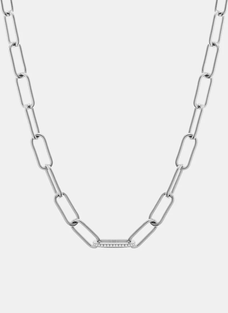 ليو جو قلادة بأحجار الراين على العنصر