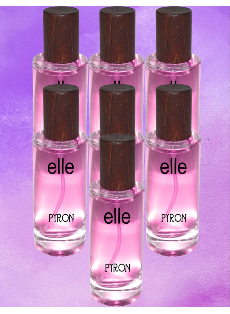 PYRON 7 Pieces Elle Perfume For Girls 50 Ml