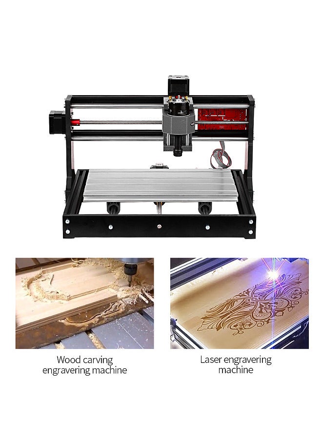 Generic - 5500mw Upgrade Version CNC 30*18 PRO GRBL Control DIY Mini CNC Machine 3 Axis Pcb Milling Machine Wood Router Engraver with Offline Controller - Image 1