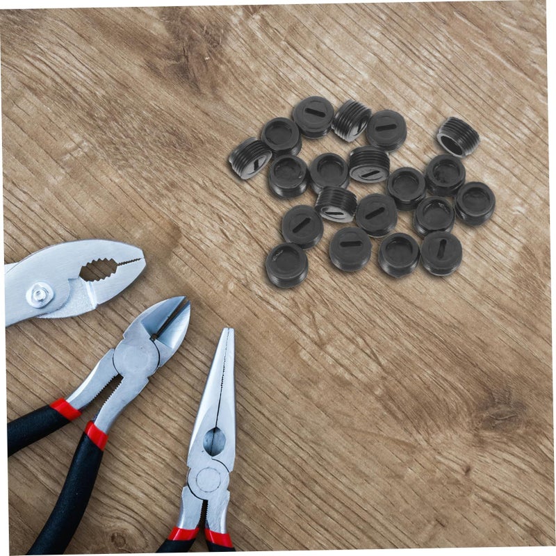 10 Pairs 1 20X1 20X0 50CM Electric Motor Carbon Brush Caps Covers For Angle Drill Power Tools - Image 3