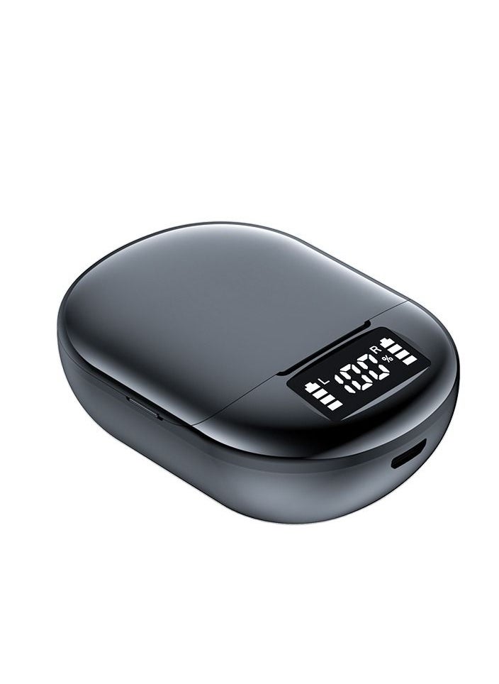 Generic - k40 wireless Bluetooth headphone TWS 5.3 digital display low latency in-ear Black - Image 1