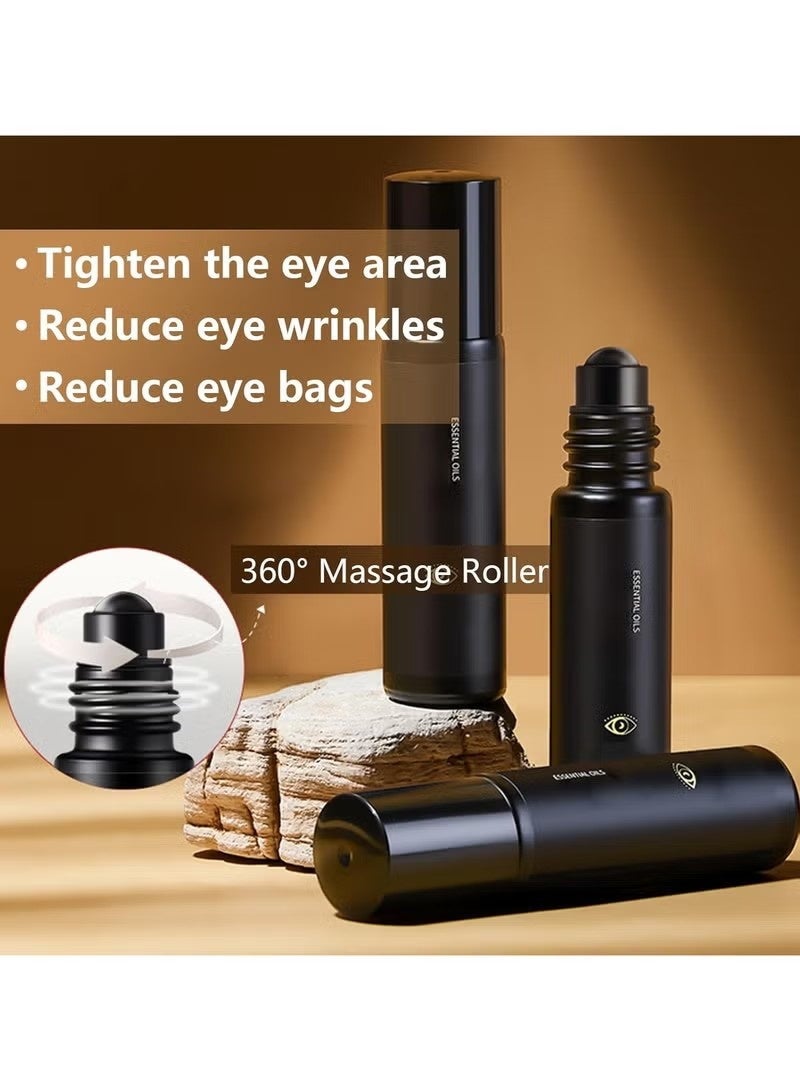 ESSENTIAL OILS Eye Repair Stick for Men | Under Eye Roller for EyeBags and Dark Circles - Cooling Stick Hydrates and Depuffing 0.34 fl.oz. - Image 4