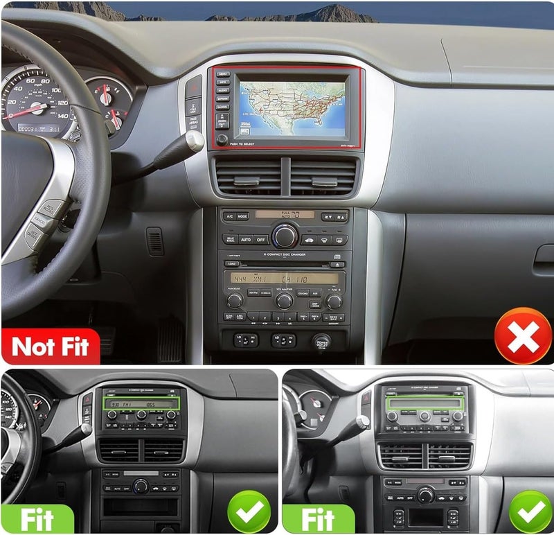 Vierex Honda Pilot Car Stereo with Wireless CarPlay and Android Auto - Image 4