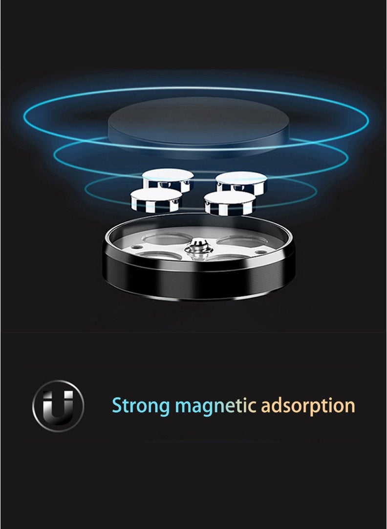 أيرلدوم المغناطيسي تنفيس الهواء سيارة جبل-حامل هاتف مدمج-360-دوران - قبضة آمنة-عملية بيد واحدة - Image 3