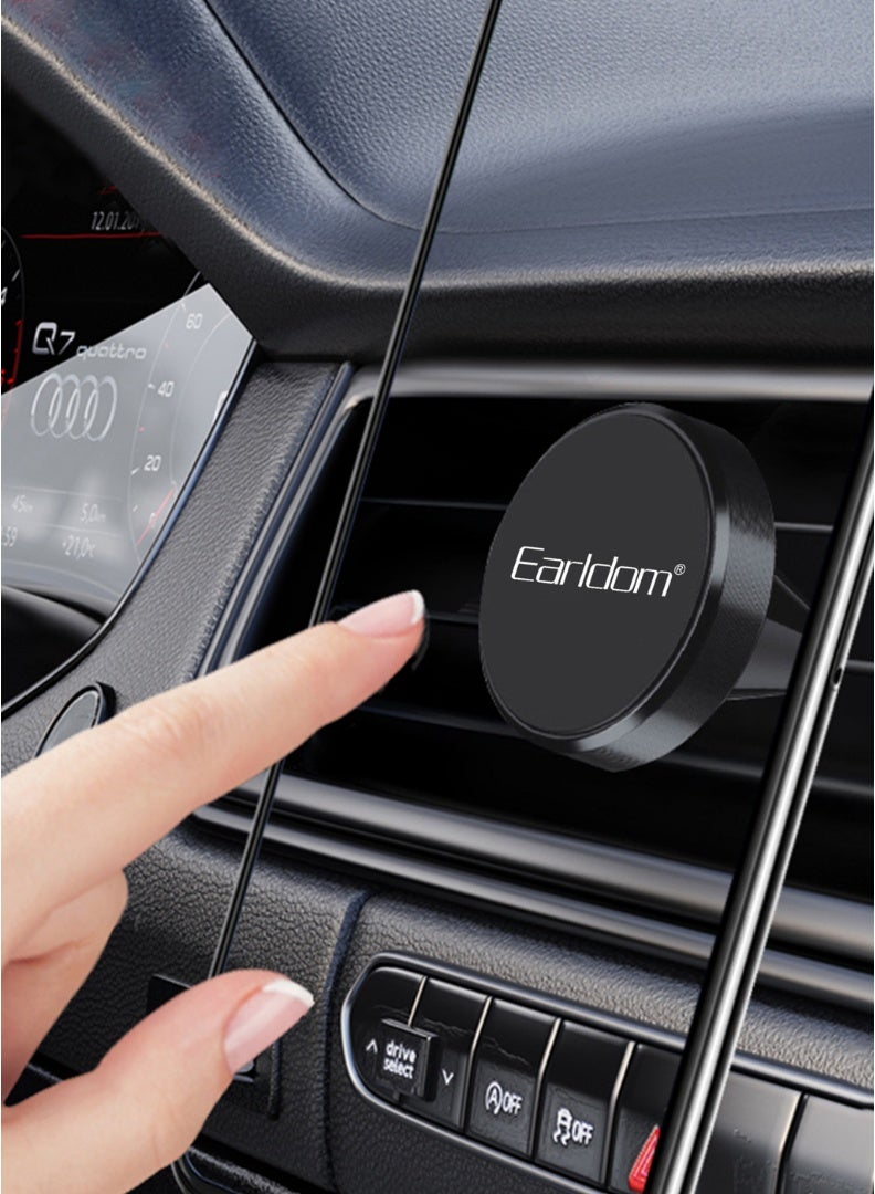 أيرلدوم المغناطيسي تنفيس الهواء سيارة جبل-حامل هاتف مدمج-360-دوران - قبضة آمنة-عملية بيد واحدة - Image 5